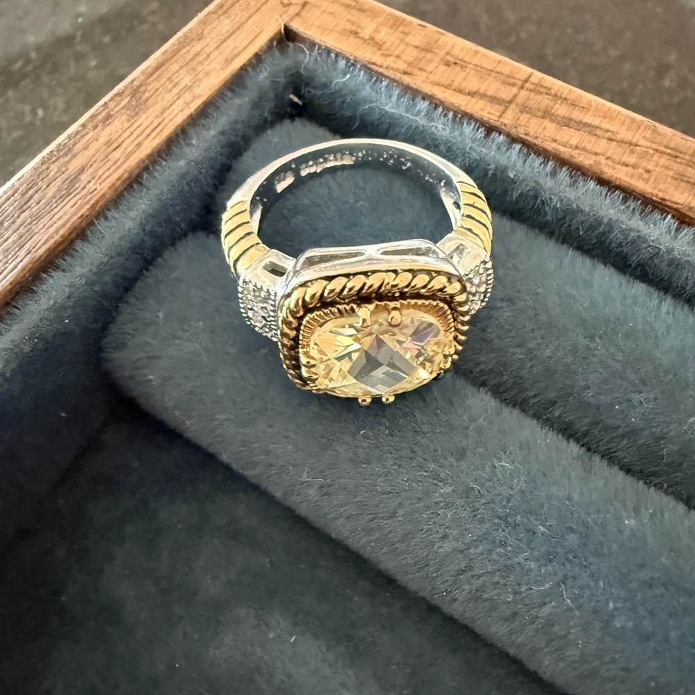 Lia Sophia Lemon Chiffon Ring - Picture 4 of 11